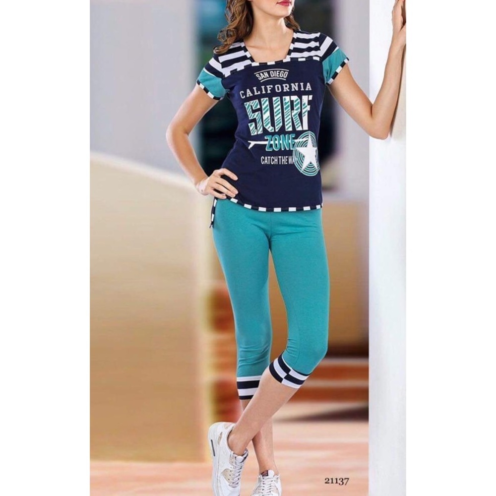 2 Pieces Set Sport wear (21137)
